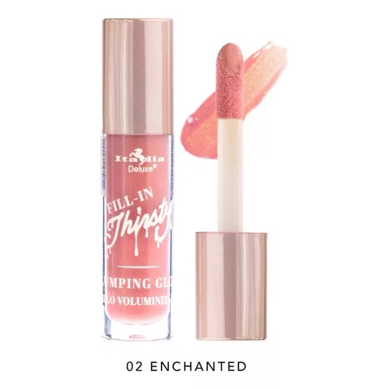Italia Deluxe Set 8 Labiales Gloss Voluminizador Fill In Thirsthy