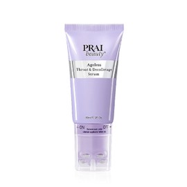 PRAI Ageless Throat & Decolletage Serum 60ml with Rollerball Applicator | Anti-Ageing, Collagen Boosting Skincare - Firms & Tightens Skin, Smooths Wrinkles, Tones & Hydrates Neck & Cleavage