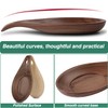 Spoon Rest Non-Slip Spoon Holder, Wooden Spoon Rest, Kitchen Accessories