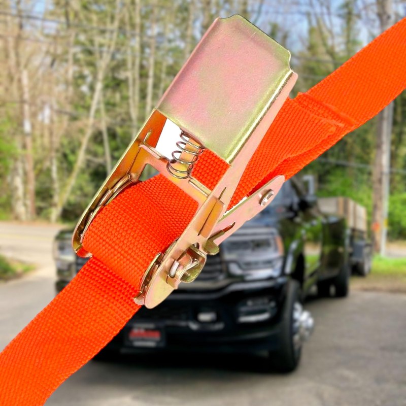 all-around24 Lashing Strap - 7.5 m Lashing Straps with Ratchet