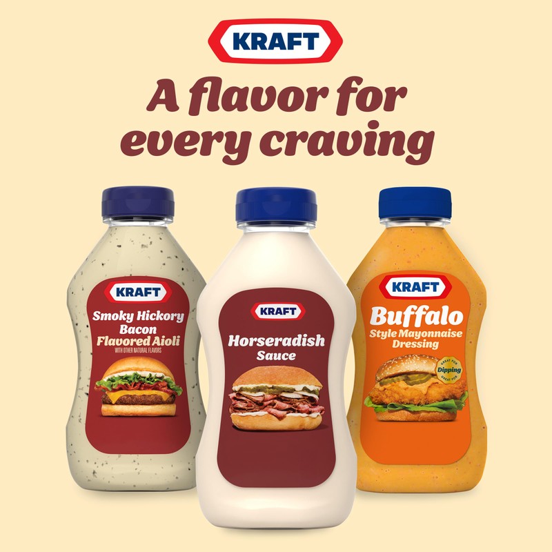 Kraft Horseradish Sauce (12 oz Bottle)