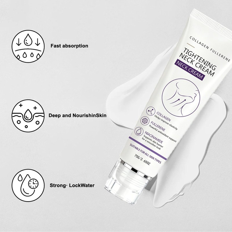 Magec Cream|Magic Collagen Fullerene Neck Cream|Tighten and Lift Firming Neck