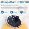 Ehucon Protezione per tallone 3D per piaghe da decubito, cuscino