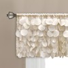 Lush Decor Gigi Valance Curtain Single 70" W x 14"