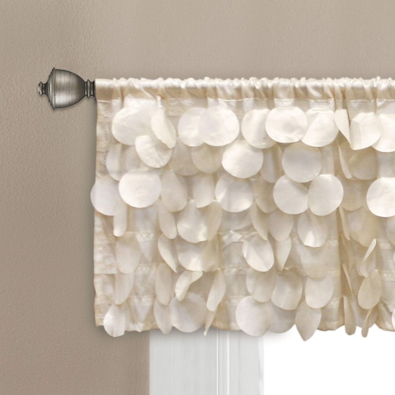 Lush Decor Gigi Valance Curtain Single 70" W x 14"