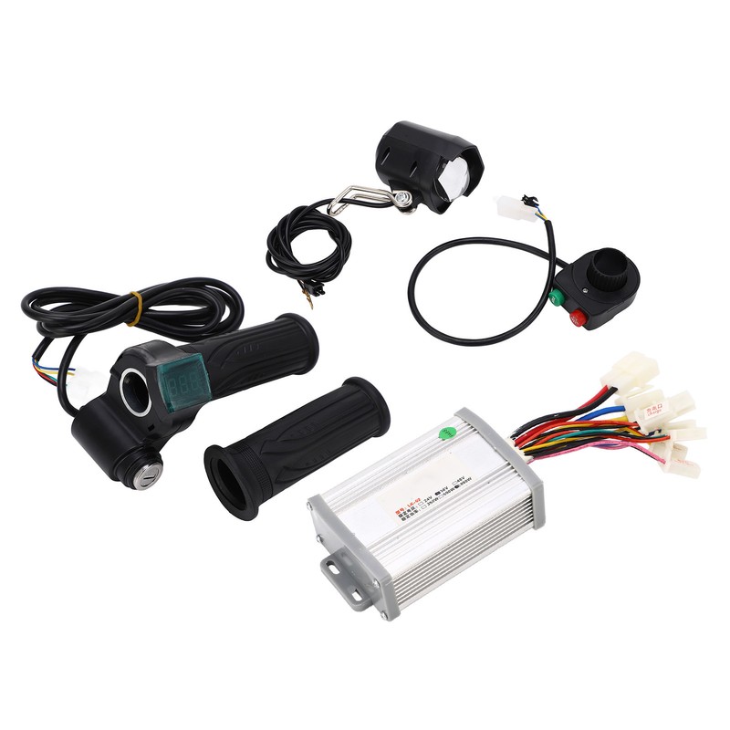 36V 800W Electric Bike Controller Handlebar Kit Overcurrent Protection Brush