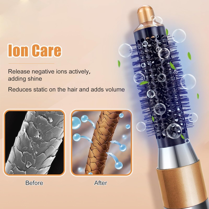 Chuancheng 20mm Small Round Volume Brush Attachment for Dyson Airwrap