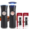 Gravity Electric salt and pepper grinder set, Automatic Salt and