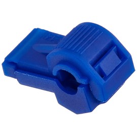 Install Bay BTT Blue Insultion Displacement T-Tap Connector 16-14 Gauge - 100 Pack