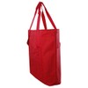 Large Spacious Poly Zipper Tote Bag