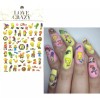 Love Crazy Sticker Pegatina Para Uñas Nail Art Los Simspson