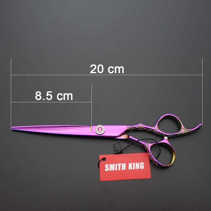 Juego de tijeras de corte de pelo profesional con estuche