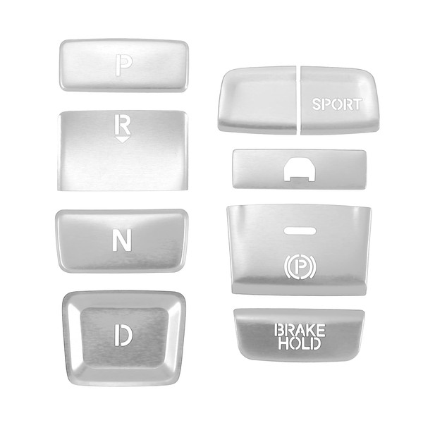 A ABSOPRO Gear Shift Switch Panel Electronic Handbrake Button Cover