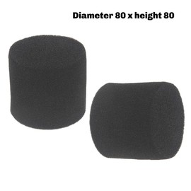 Kquepo 2pcs Sponge Plugs for Speaker Port Tubes, Bass Reflex Tubes, Speaker Woofer Vents That Improve Bass Phase.