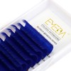 EMEDA Self-Fanning Volume Eyelashes, Colourful Blue, 0.07 mm, D Curl,
