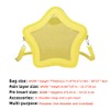 Vobomo Star Shape Ita Bag Pins Display Crossbody Bag PU