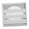 LIFKOME White Dryer Vent Cap Durable Plastic Exhaust Cover with