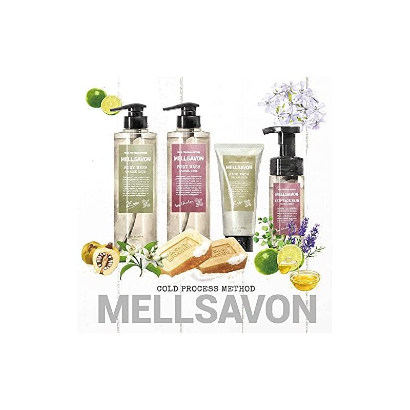 Mellsavon Whip Face Wash Floral Herb Refill 150ml - Moist