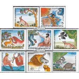 Greece 1643C-1650C (complete.issue.) 1987 the Fables Äsops (Stamps for collectors) Fairy tales/myths/legends