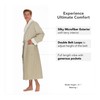 Boca Terry Mens Plush Robe, Big & Tall Bathrobe for
