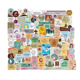 Mr. Pen- Christian Journaling Stickers, 31 Sheets, 1034 pcs, Christian Stickers for Planners and Journals, Christian Stickers, Religious Stickers, Bible Journaling Stickers, Bible Journaling Supplies