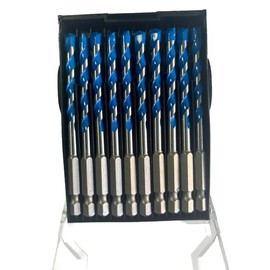 Sivitec 10 Piece 6mm Masonry and Concrete Drill Bit Set Hex Shank with Carbide Tip