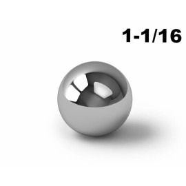 BC Precision 100 1-1/16" Inch G25 Precision Chromium Chrome Steel Bearing Balls AISI 52100