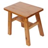 Multipurpose Small Bamboo Stool Low Stool Children Bench for Home