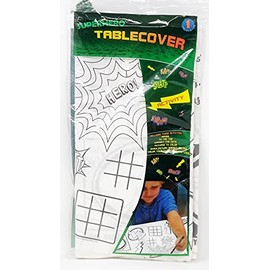 Superhero Color & Party Activity Paper Tablecover (54" x 108")