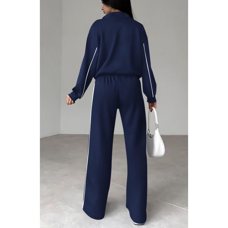 BTFBM Women's Two Piece Tracksuit Fall 2025 Long Sleeve Zip