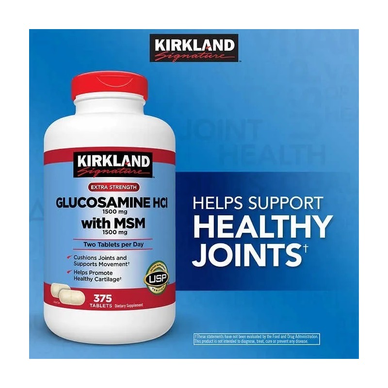 Suplemento Tabletas Glucosamina Vitaminico 375