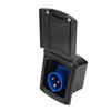 32A 220V‑250V RV External Power Outlet Box 3 Pin Plug