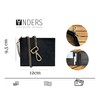 ANDERS Original wallet with chain in high-quality leather landscape format
