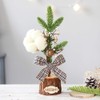Mini Christmas Tree,3 PCS Christmas Tabletop Tree Artificial Christmas Tree