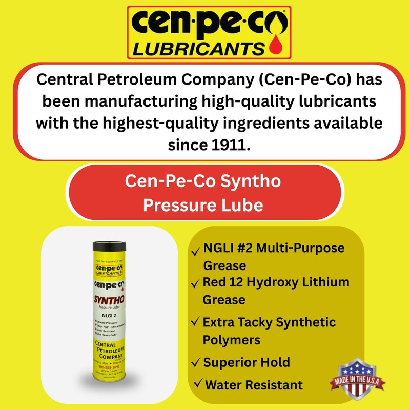 Cen-Pe-Co Syntho Pressure Lube for Heavy Duty Use | NGLI