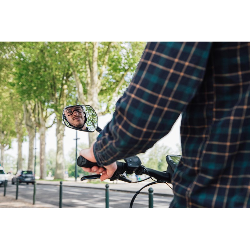 ゼファール(Zefal) 自転車用 ミラー ESPION E80 左側用 ブラック 1個 4790