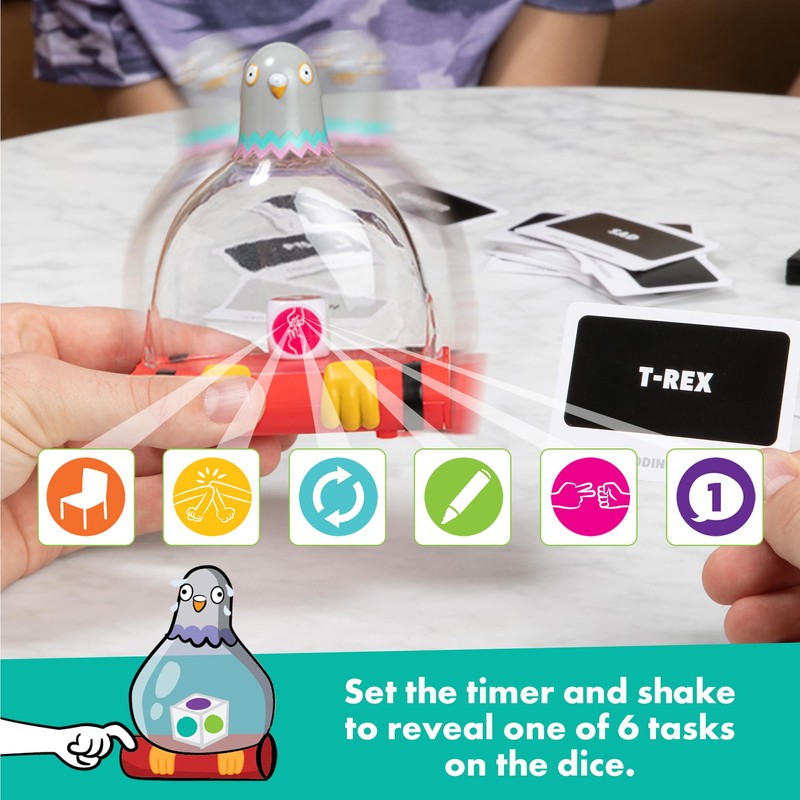 Exploding Kittens Presents Exploding Pigeon - Hilarious Fast-Paced Party Game