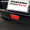 HASEPRO NRDD-1RED Magical Carbon NEO Rear Center Accent Garnish, D-Shaped,