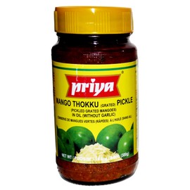 Priya Mango Thokku (grated) Pickle (without garlic) - 10.6oz