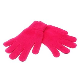 Adults Magic Winter Gloves [Neon Pink]