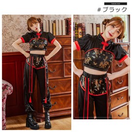 Bright Lara cos058-BK-XL Halloween Cosplay, Chinese Costume, Chinese Costume, For Adults, Women, China