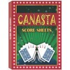 Canasta Score Sheets: Canasta Blank Score Sheet Notebook