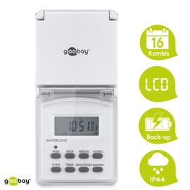 Goobay Digital Timer with Precise and Comfortable Control