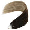 YoungSee Micro ring Real Hair Extensions Brown 60 cm #2/6/24