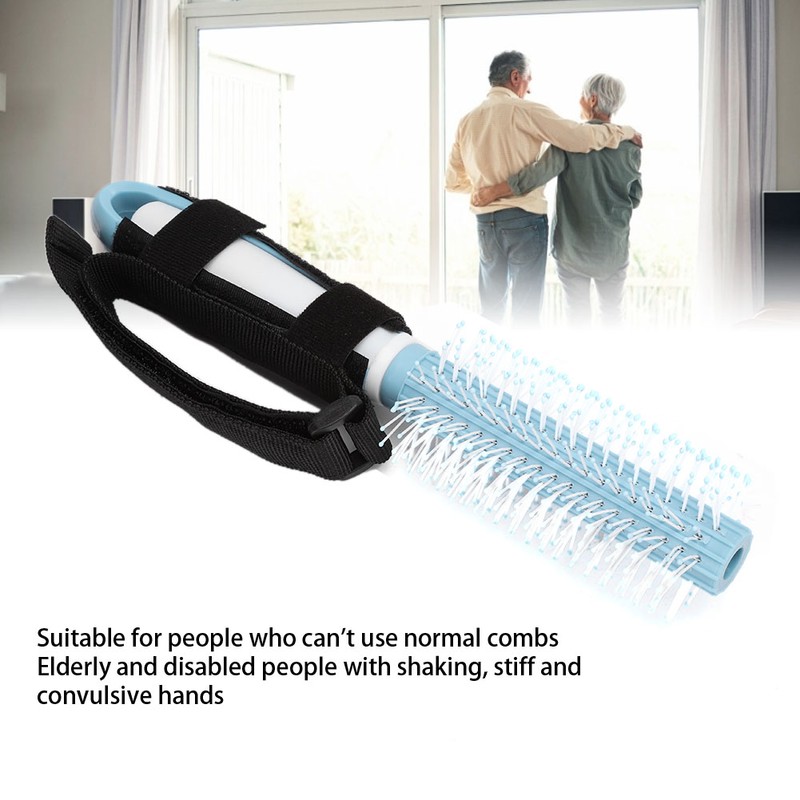 Portable Elderly Care Scalp Massage Comb Hair Styling Comb with