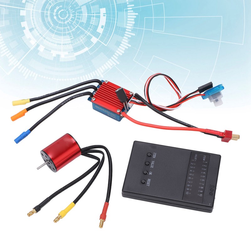 Brushless Motor ESC Universal 5800KV Brushless Motor 25A Brushless ESC