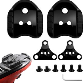 Compatible with Shimano SPD Plate Adapter SM-SH41 Bicycle Shoe, Bicycle Shoe Plate Set, Shoes Adapter Cleats, Metallic Bicycle Pedal Adapter Converter for Cycling Road Bike Cycling