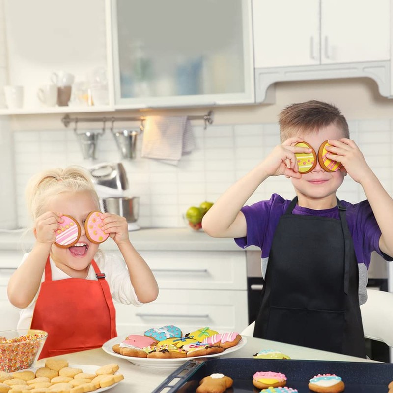 Sinland Kids Apron Children's Chef Apron for Cooking Baking Painting