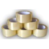 Generic 6 Rolls of Parcel Tape Packing Tape Clear 50