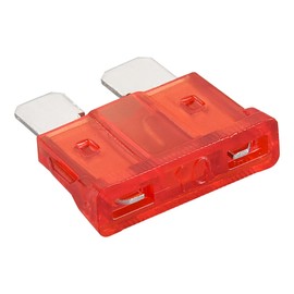 Heschen Standard Blade Fuse ATC-10 Auto Assorted Car Truck 10A Red Pack of 50
